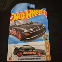 98 Subaru Impreza STI  Hotwheel