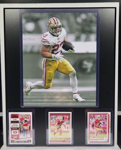 49ers Christian Mccaffrey Plaque