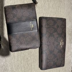Coach Outlet Wristlet And Wallet 