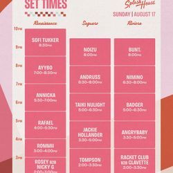 Splash House Sunday GA wristband