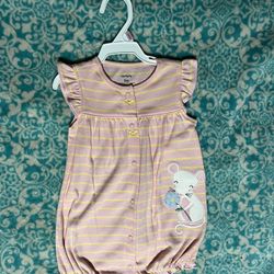 9 Months Carters Baby Girl Bodysuit