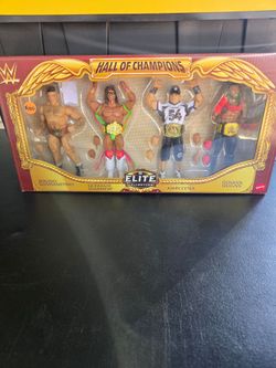 WWE Elite Hall of Champions  Brono, Warrior, Cena & Regins