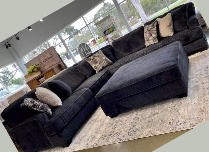 Lavernett Charcoal 3pc Symmetrical Sectional Sofa,All Products : American Fashion Style Bags On Sale