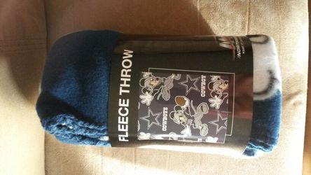 Dallas Cowboys Mickey Mouse blanket