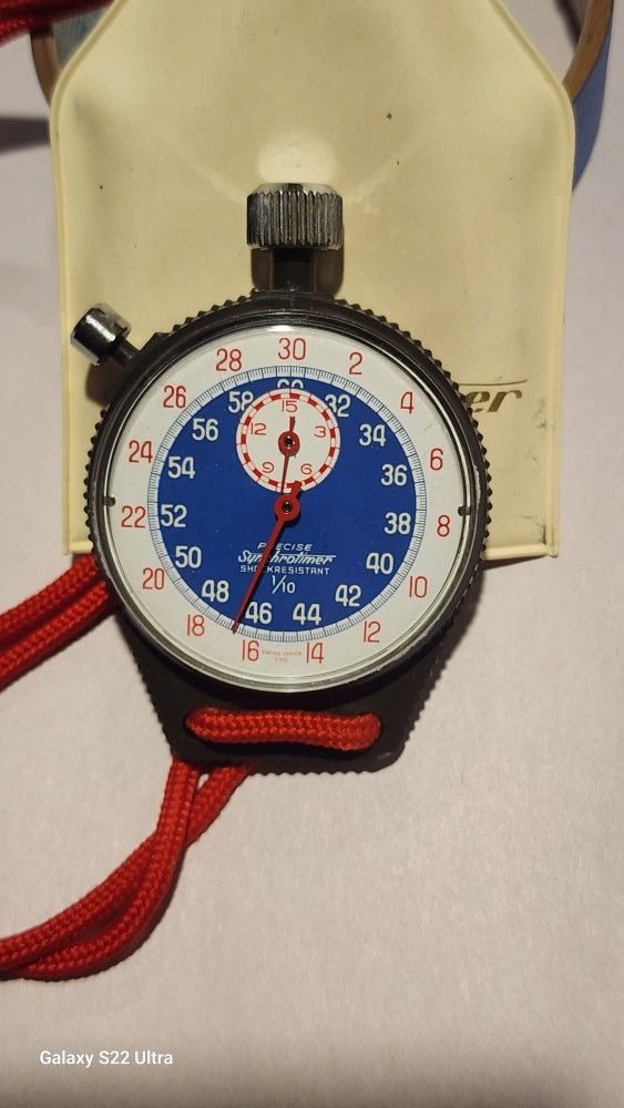 Vintage Swiss Stopwatch