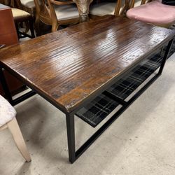 Safavieh Alec Coffee Table - 53” x 30 x 19” - Excellent Condition- Retail: $275