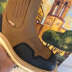 Botin Para Trabajo Botin Para Hombre Botas De Trabajo 