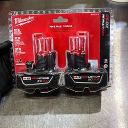 M12 3.0 batteries 2 pack