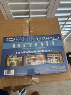 Savy Shelf Solutions Pantry Organizer