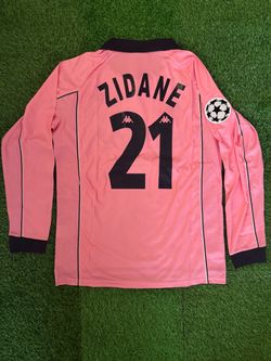 Zidane juventus retro jersey