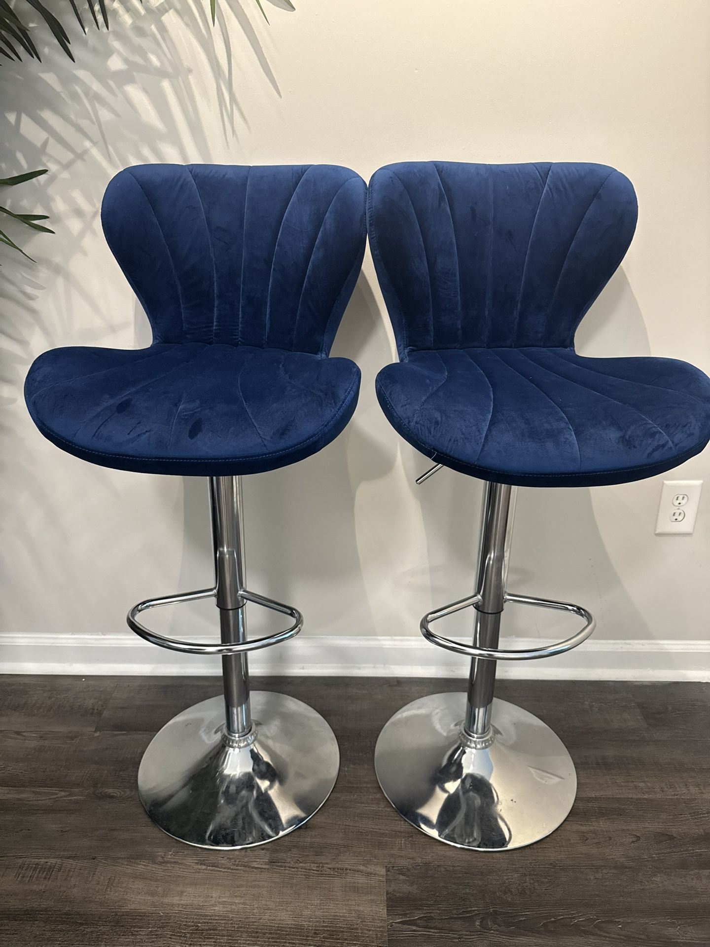 Blue Bar stools