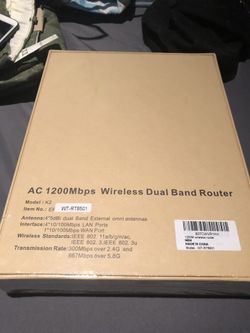 Brand new router