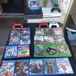 2 Army Controller & 2020 PS4 Pro 1TB $230!. 5 Games $100! Or $25! Each. 2020 Xbox One S 1TB. 3 control $260! Games $20! To $40! Each.