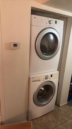 Washer and dryer