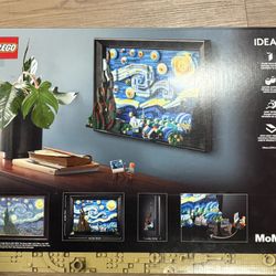 Lego Vincent van Gogh The Starry Night 