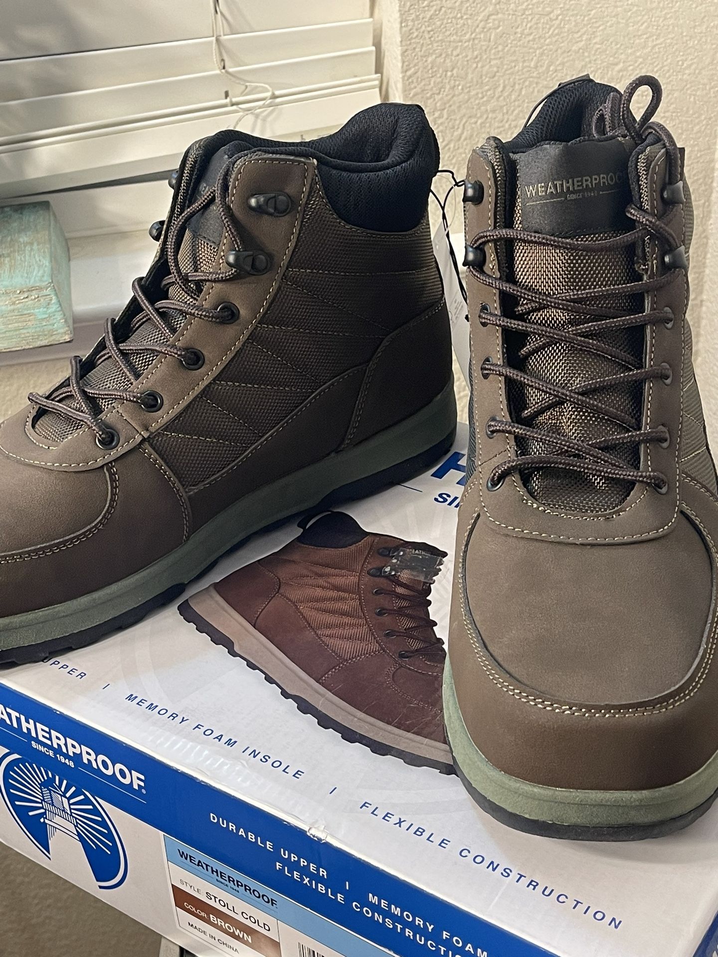 Weatherproof Men’s Brown Boots