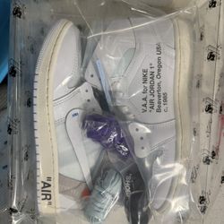 Off White Jordan 1 Alaska Men Size 7 