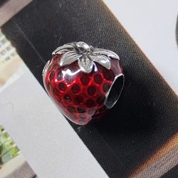 Pandora Strawberry Charm 