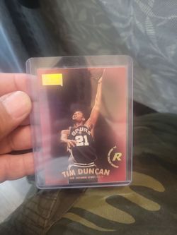 Tim Duncan skybox premium rookie basketball card