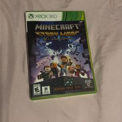 X-box 360 Minecraft Story Mode A Telltale Game Series