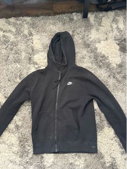 Black Nike zip up size small