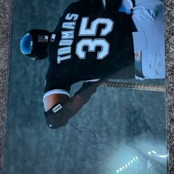 Signed Frank Thomas Photo
