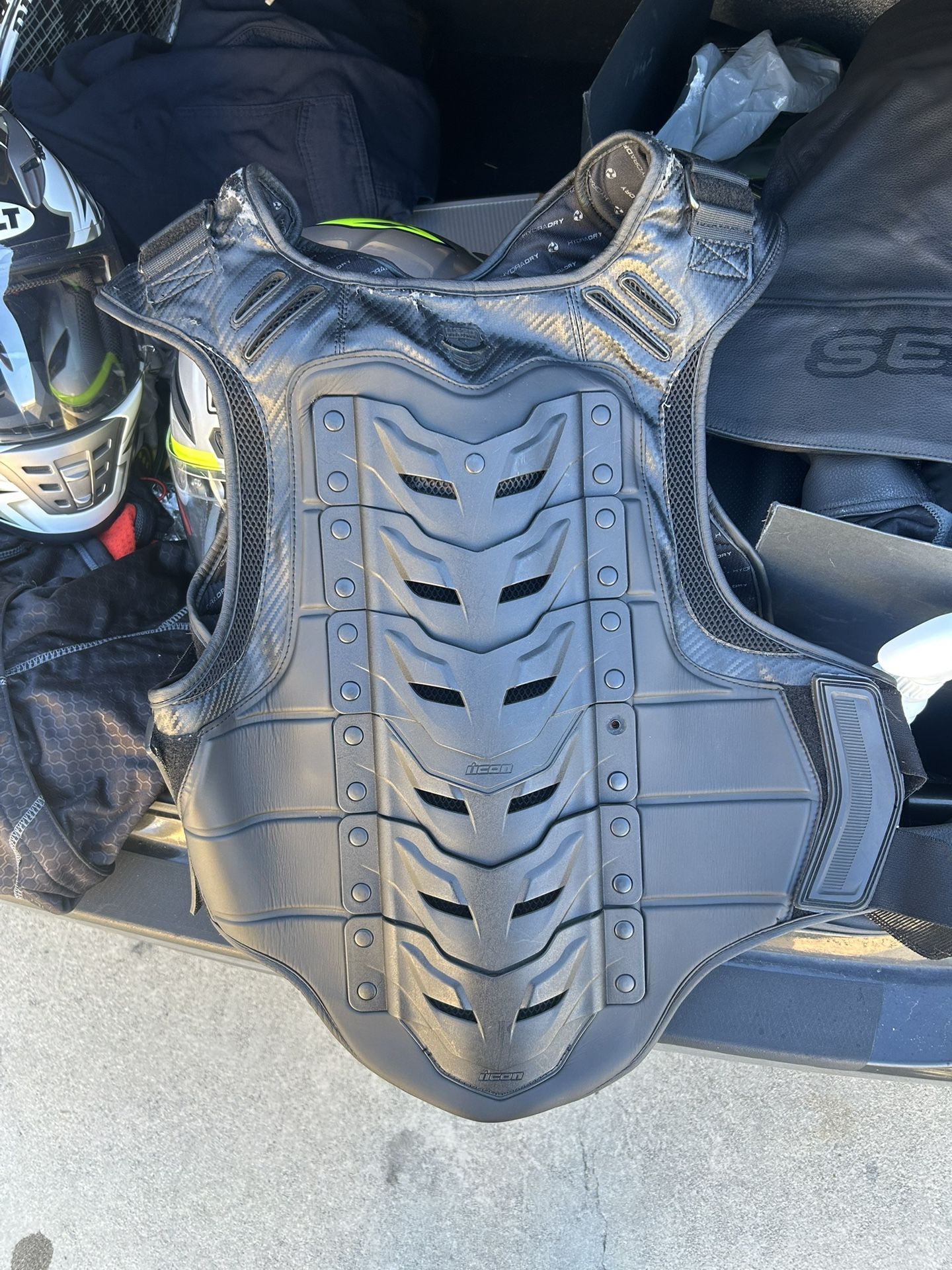 Motorcycle Chest And Back Plate