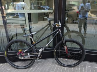 Two dirt jumpers