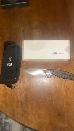 CIVIVI Folding Knife with Case and Box