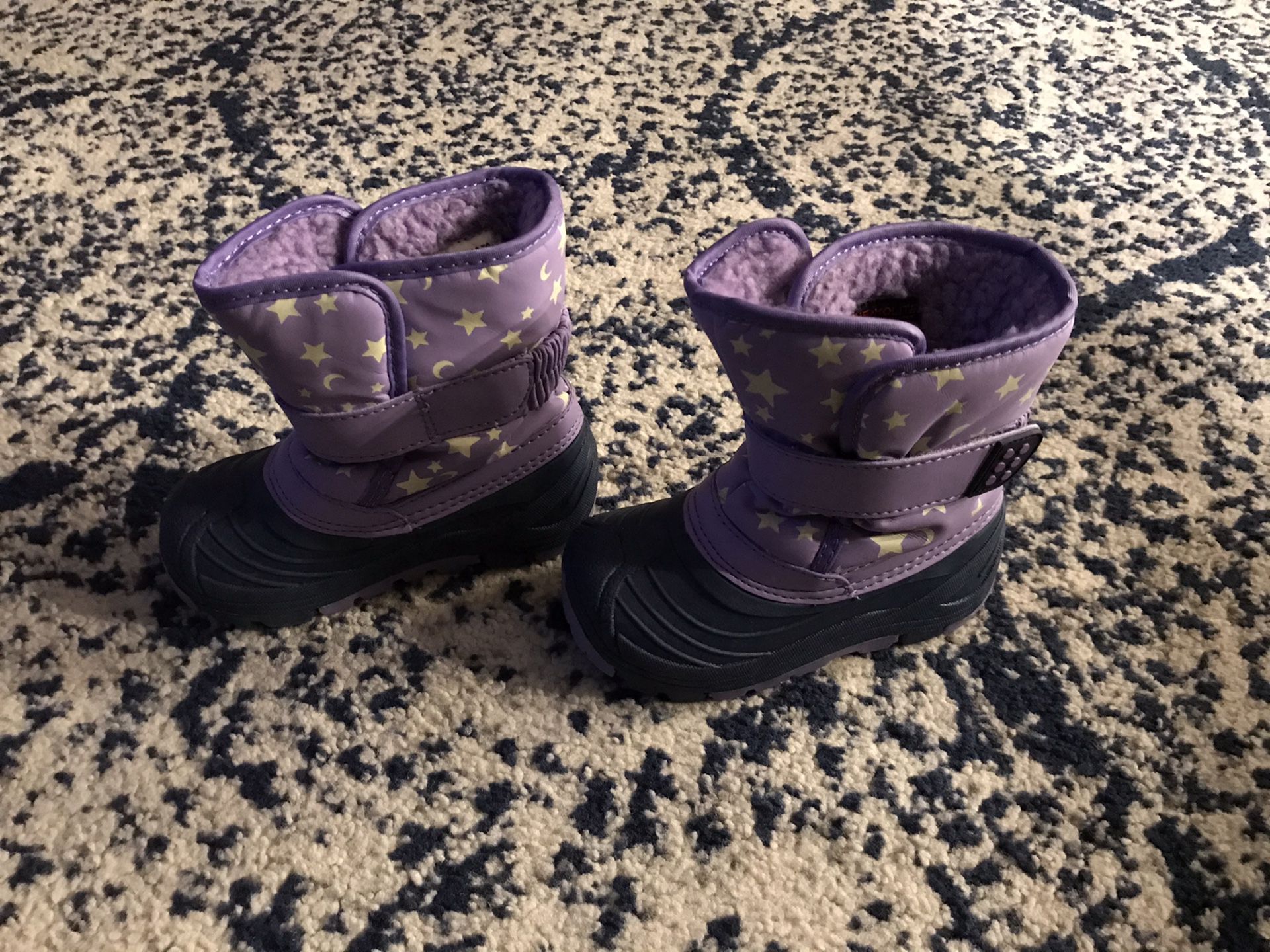 Girl Toddler Snow Boots Size 8