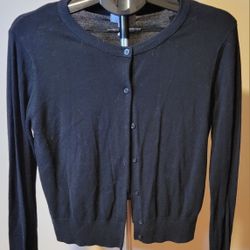 H&M Black Cardigan - Size M (0306)