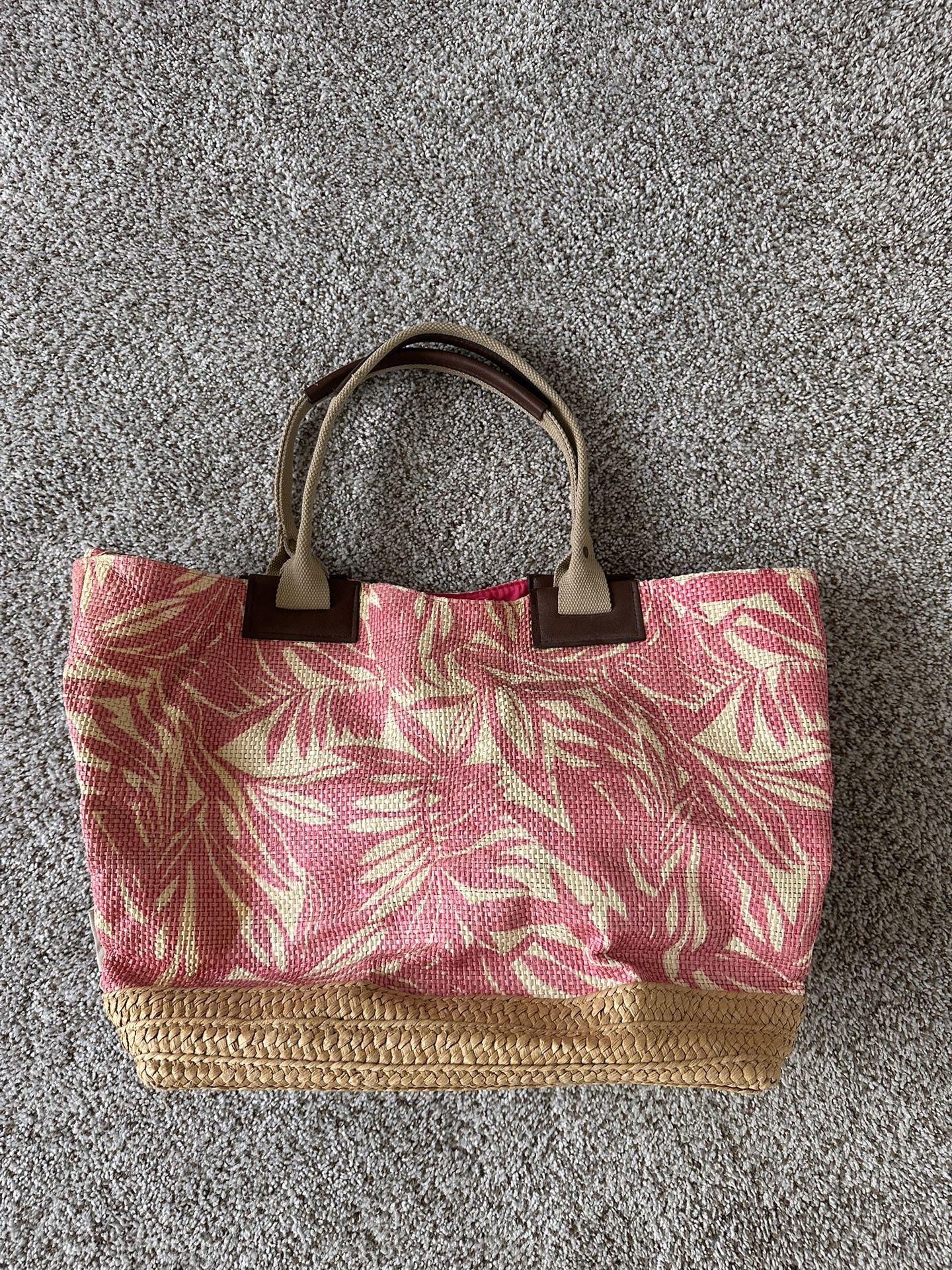 Sun āNā Sand Pink Beach Bag