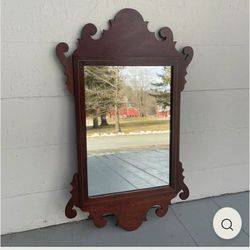 Old Wall Mirror Chippendale Mirror From The 1940s 