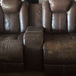 Leather Couch