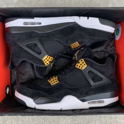 new air jordan 4 retro “royalty” men’s size 11