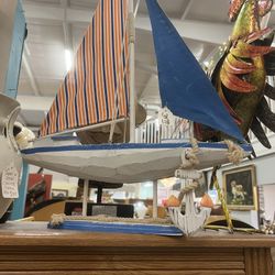 Handmade sailboat