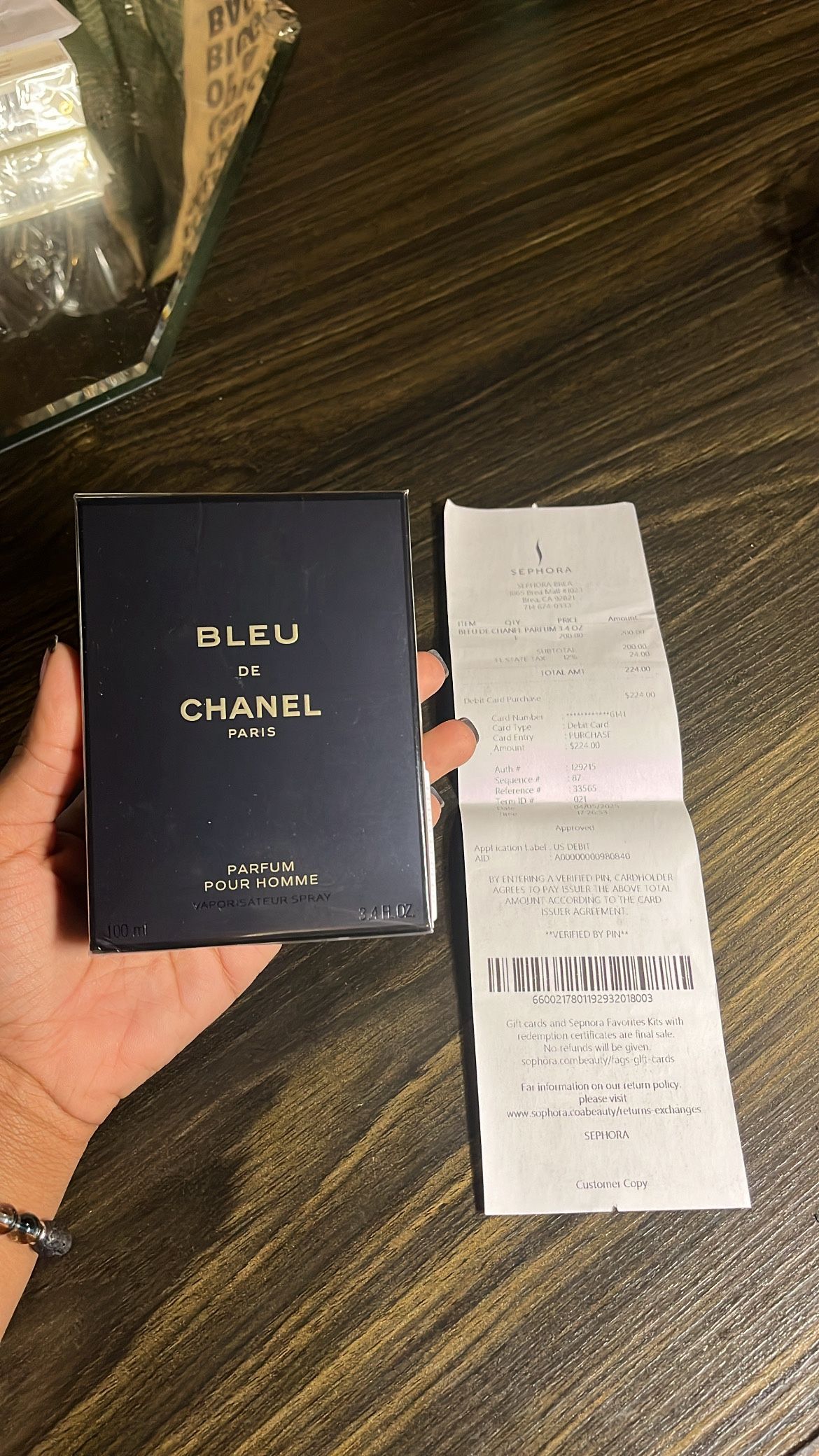Bleu Chanel Brown