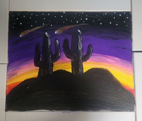 A Sunset In Arizona 