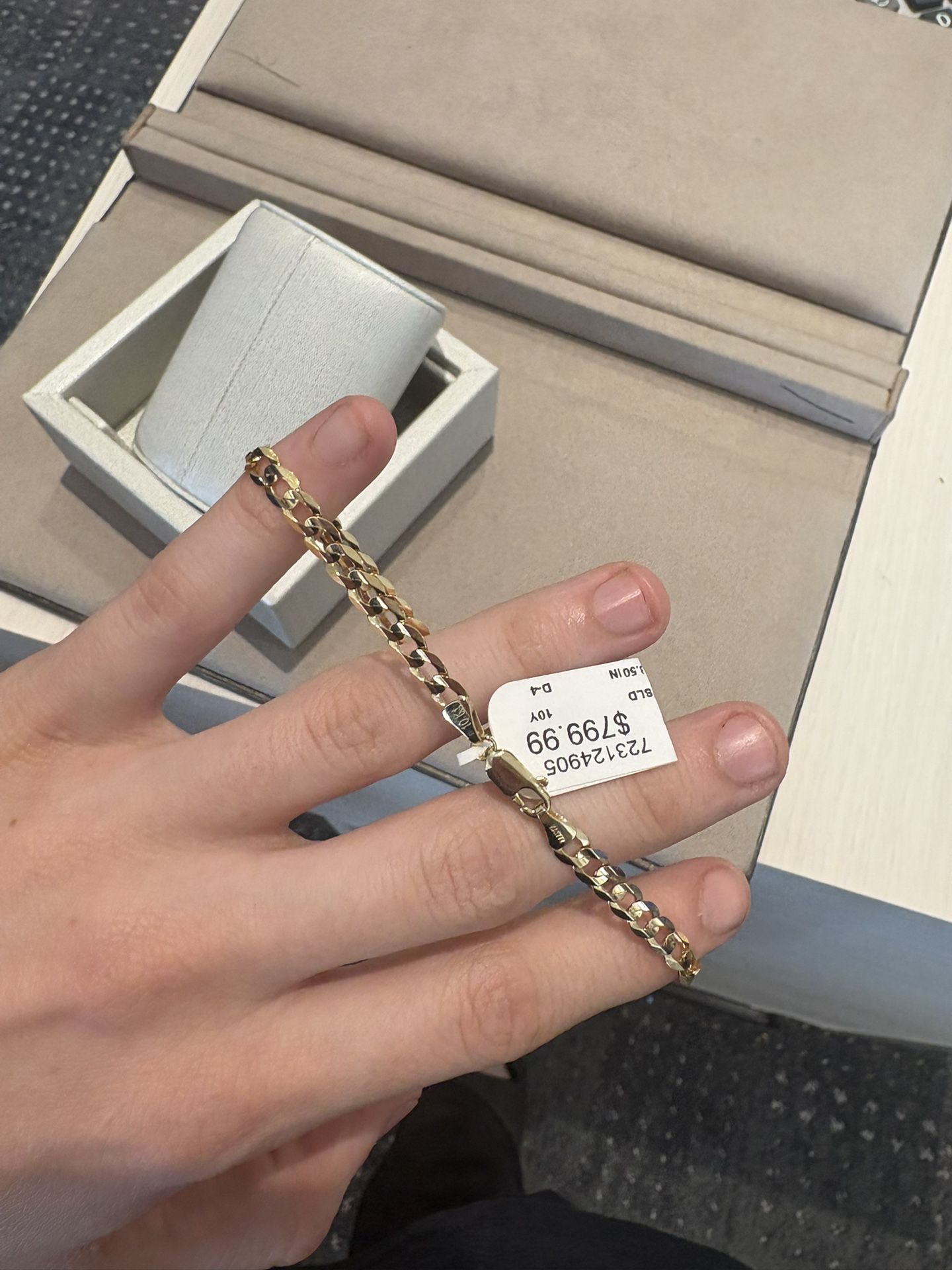 10kt Solid Gold Bracelet From Kay Jewelers