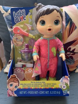 Baby Alive Mix My Medicine doll 