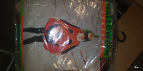 Pumpkin costume size 4-