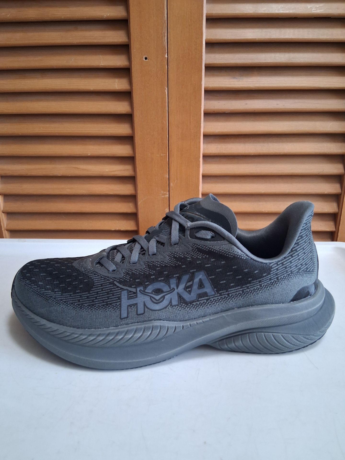 NEW Hoka Mach 6 LA Black Women's Running Shoe * Size: 9B