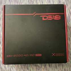 Ds18 SXE 2000.4 Amplifier