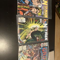 Lot Of 3 Marvel Comics. Good Condition 
