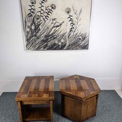 Matching Set of MCM Lane End Tables