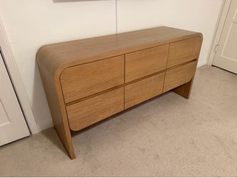 Cortez 60" Natural 6-Drawer Dresser by Leanne Ford