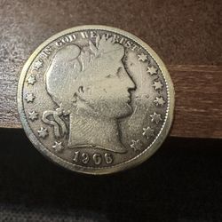 1906 Half Dollar Silver