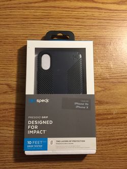 Iphone XS or X Speck Navy Case