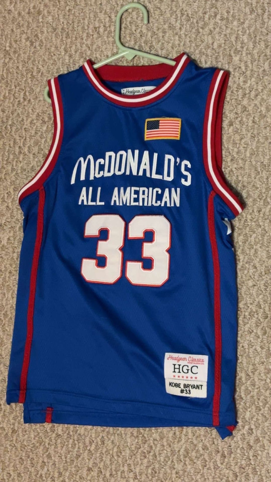 Kobe Bryant Mcdonald’s All American Jersey