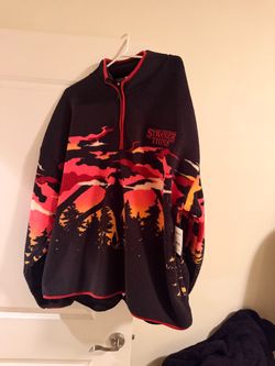 Stranger Things Fleece Quarter-Zip Pullover
